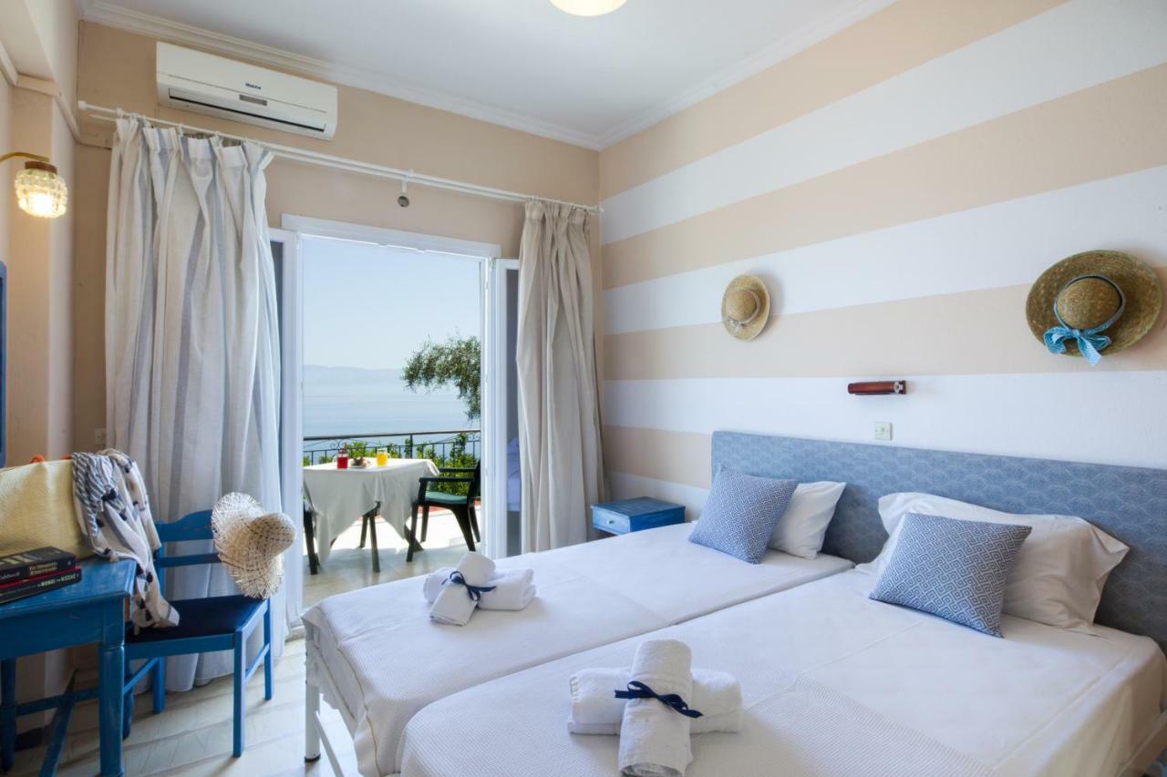 Casa Dei Venti - Sea View Apartments - 100M From The Beach Benitses  Dış mekan fotoğraf